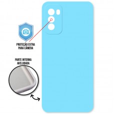 Capa Motorola Moto G51 - Cover Protector Azul Turquesa